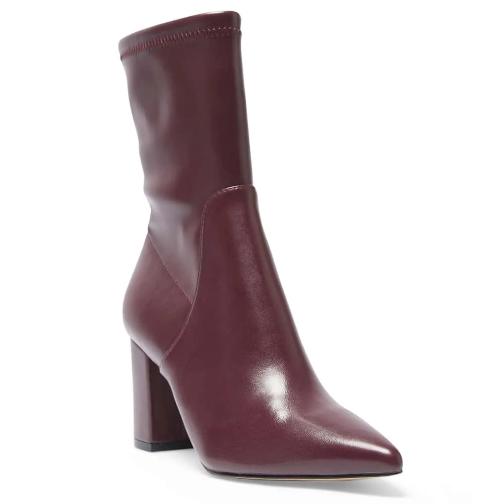 Karly Boot in Wine