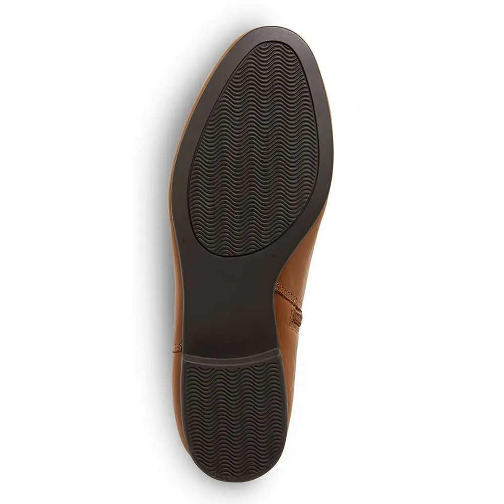 Keaton Boot in Mid Brown Leather
