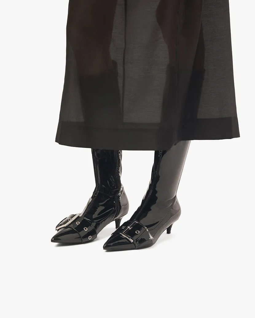 Knee High Buckle Boot