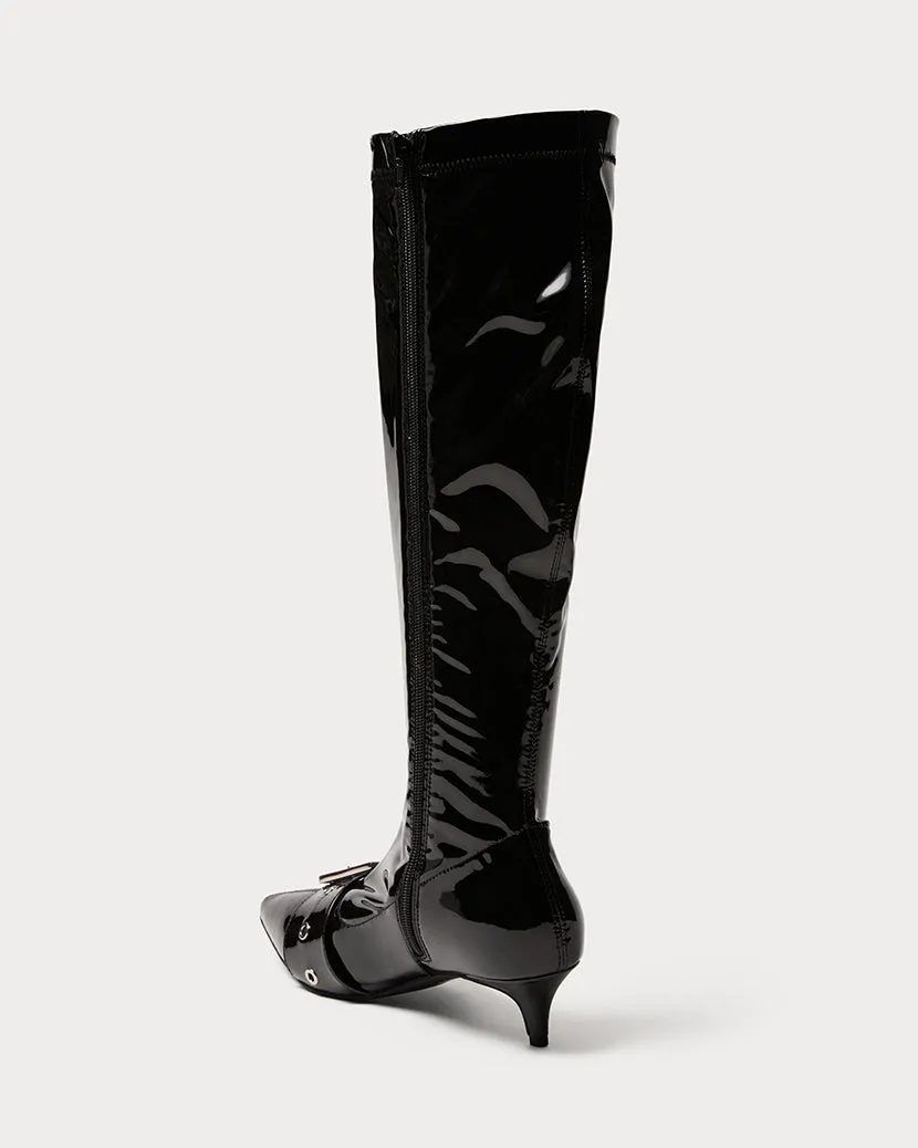 Knee High Buckle Boot