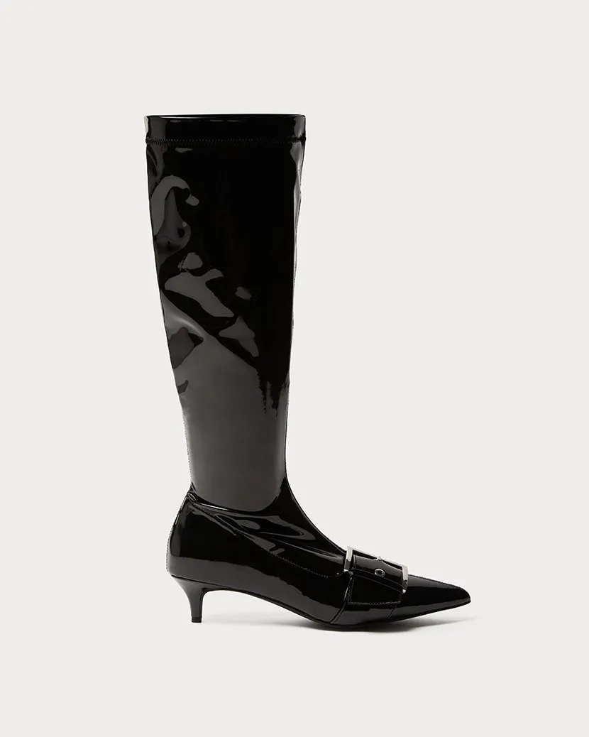 Knee High Buckle Boot