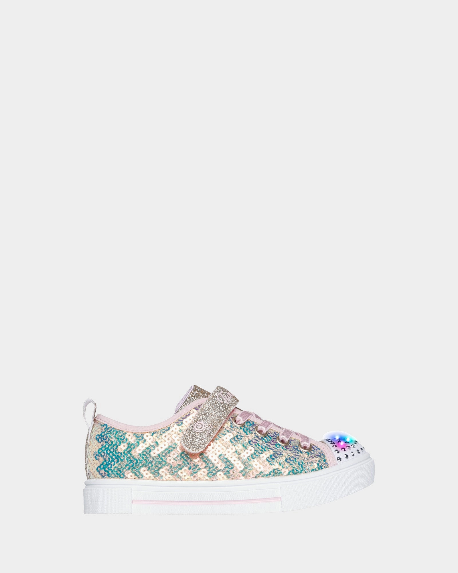Twinkle Sparks Sequin Pty Yth Gold/Pink Made For The Modern Life, Embossed Leather