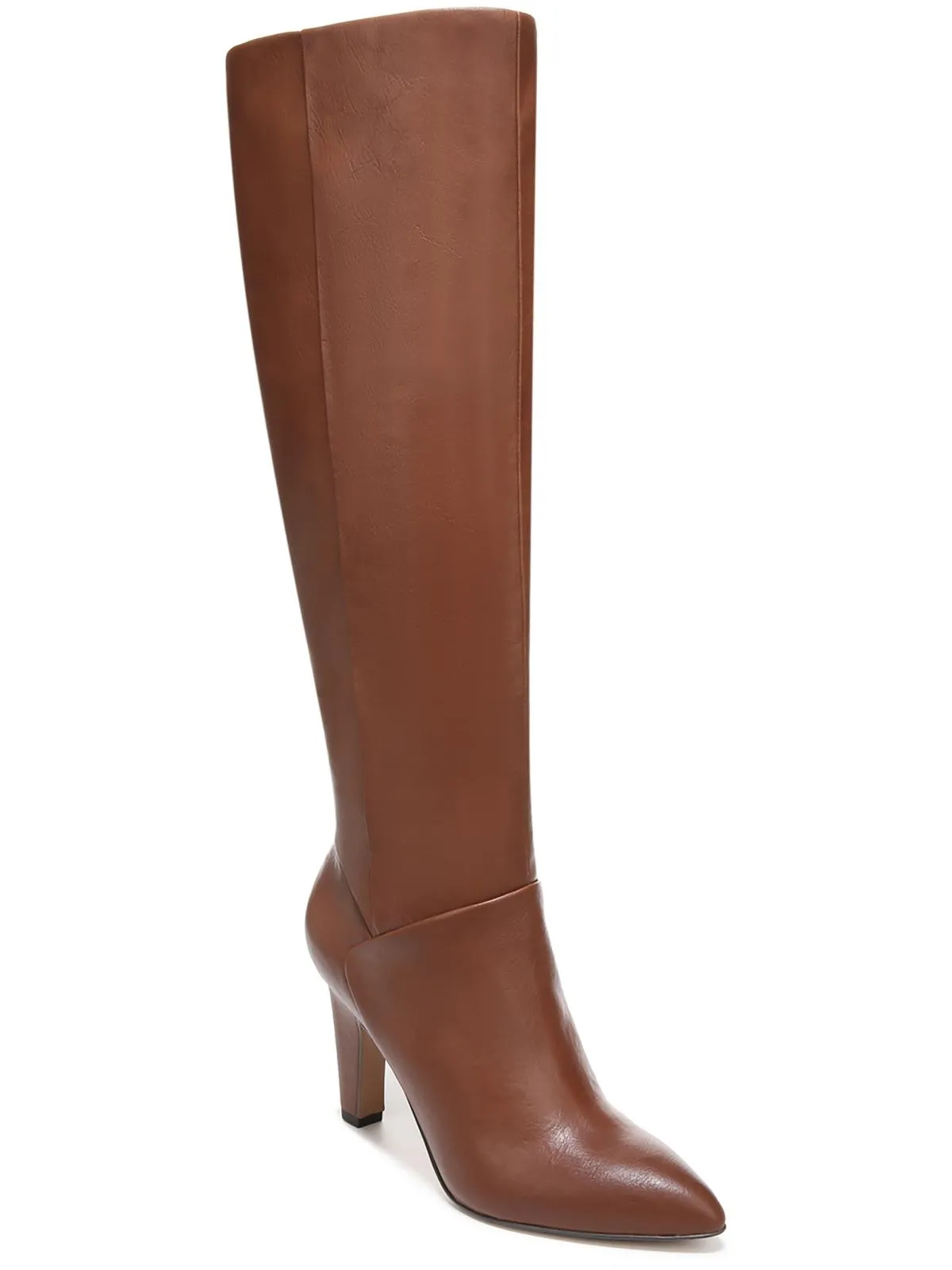 Koko Womens Zipper Pointed Toe Knee-High Boots