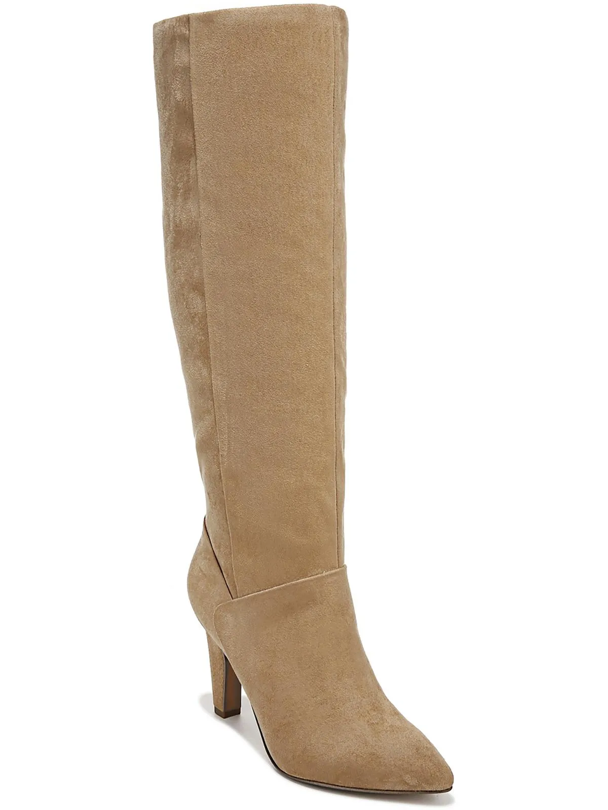 Koko Womens Zipper Pointed Toe Knee-High Boots