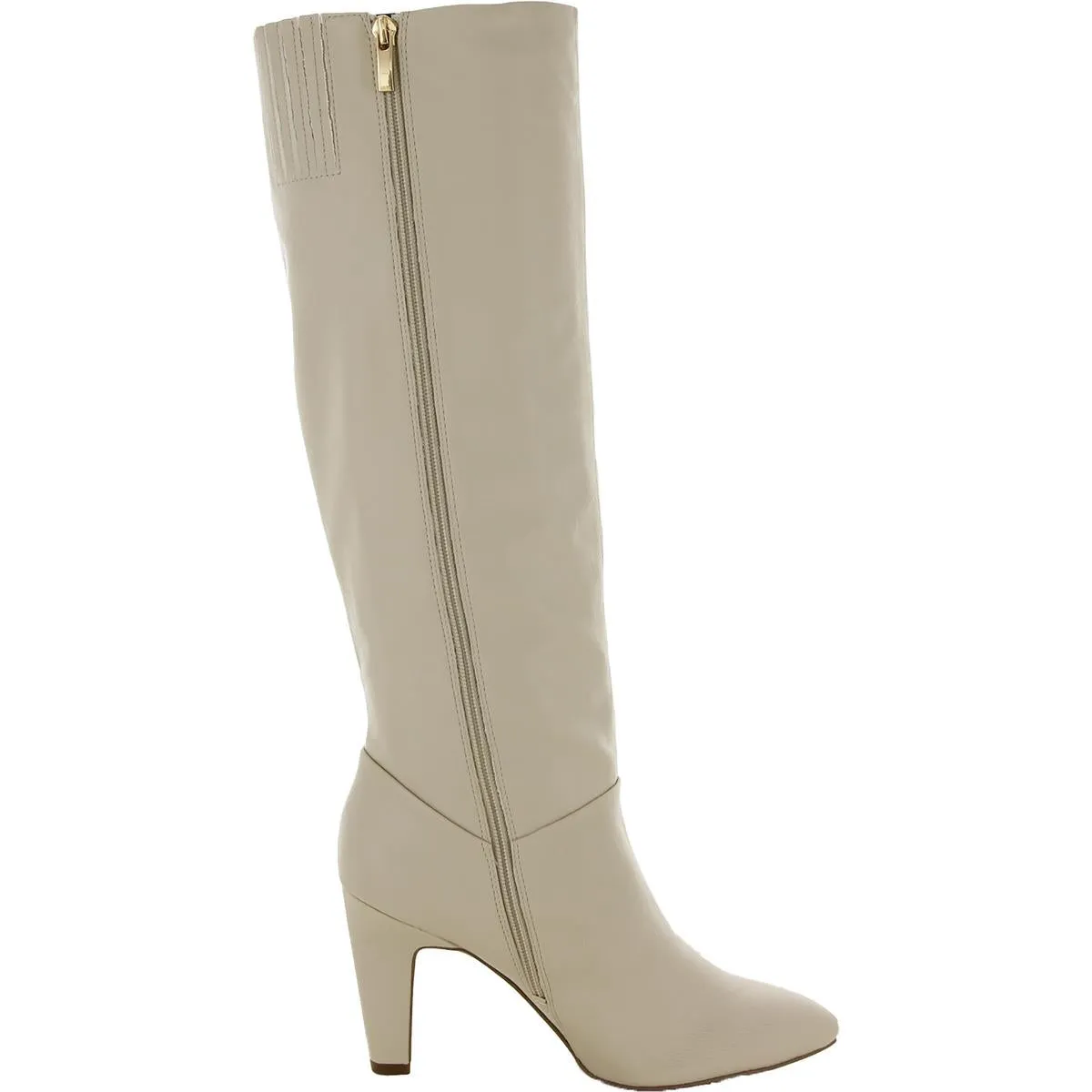 Koko Womens Zipper Pointed Toe Knee-High Boots