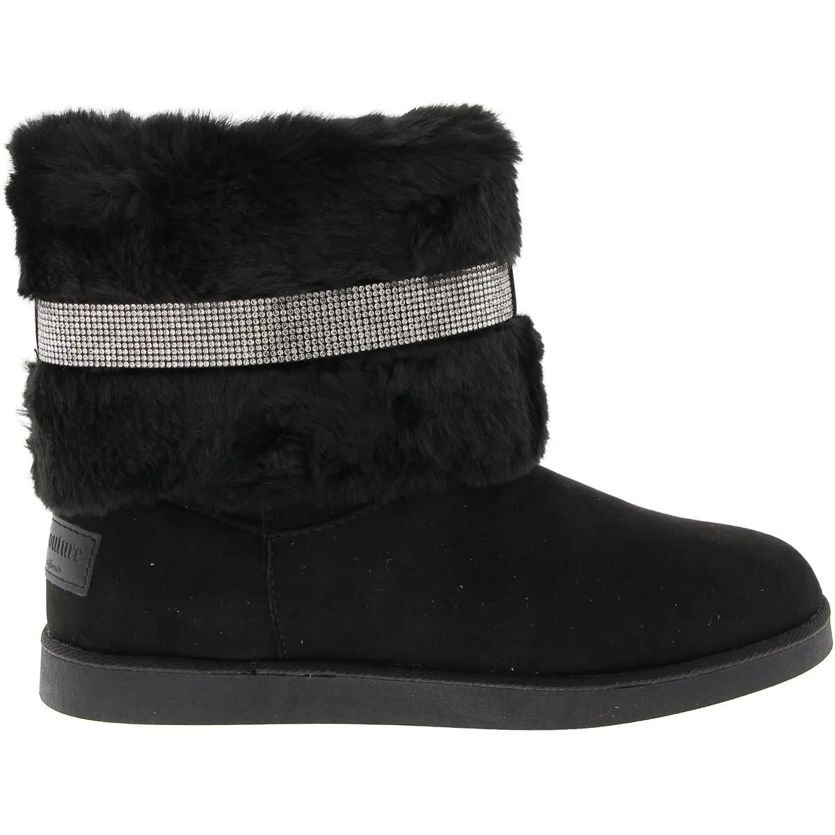 Kursive Womens Faux Fur Faux Suede Booties