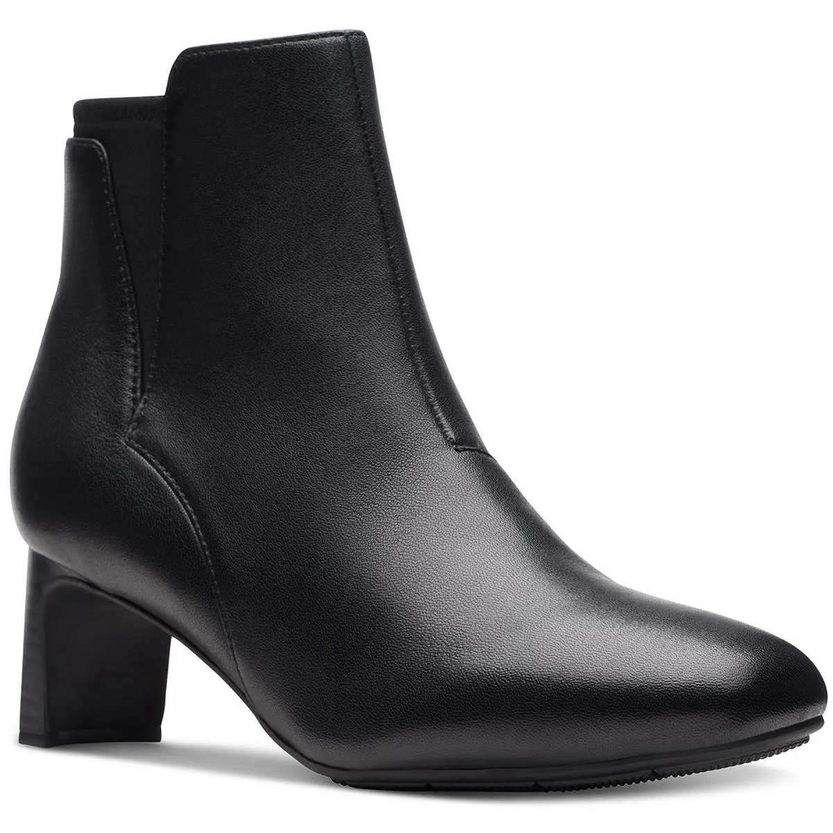 Kyndall Faye Womens Leather Ankle Booties