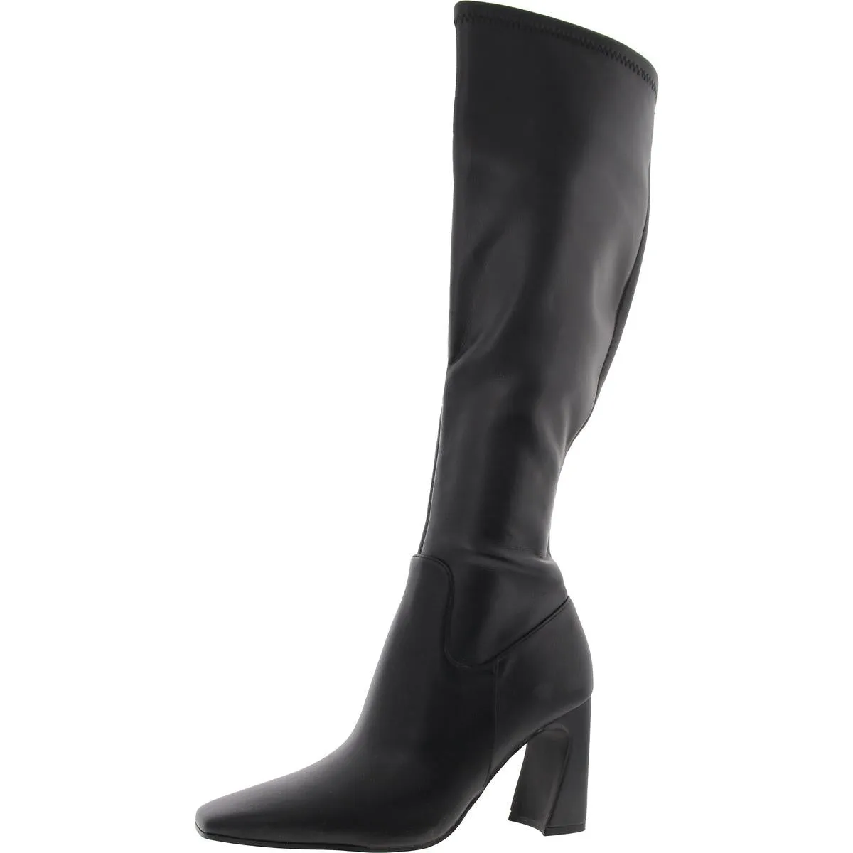 LamarcaWC Womens Solid Man Made Knee-High Boots