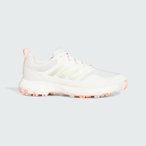TodayS Special Last chance deal New Women's Adidas Tech Response SL3 Golf Shoes - White/Coral Starter pack Perfect For You