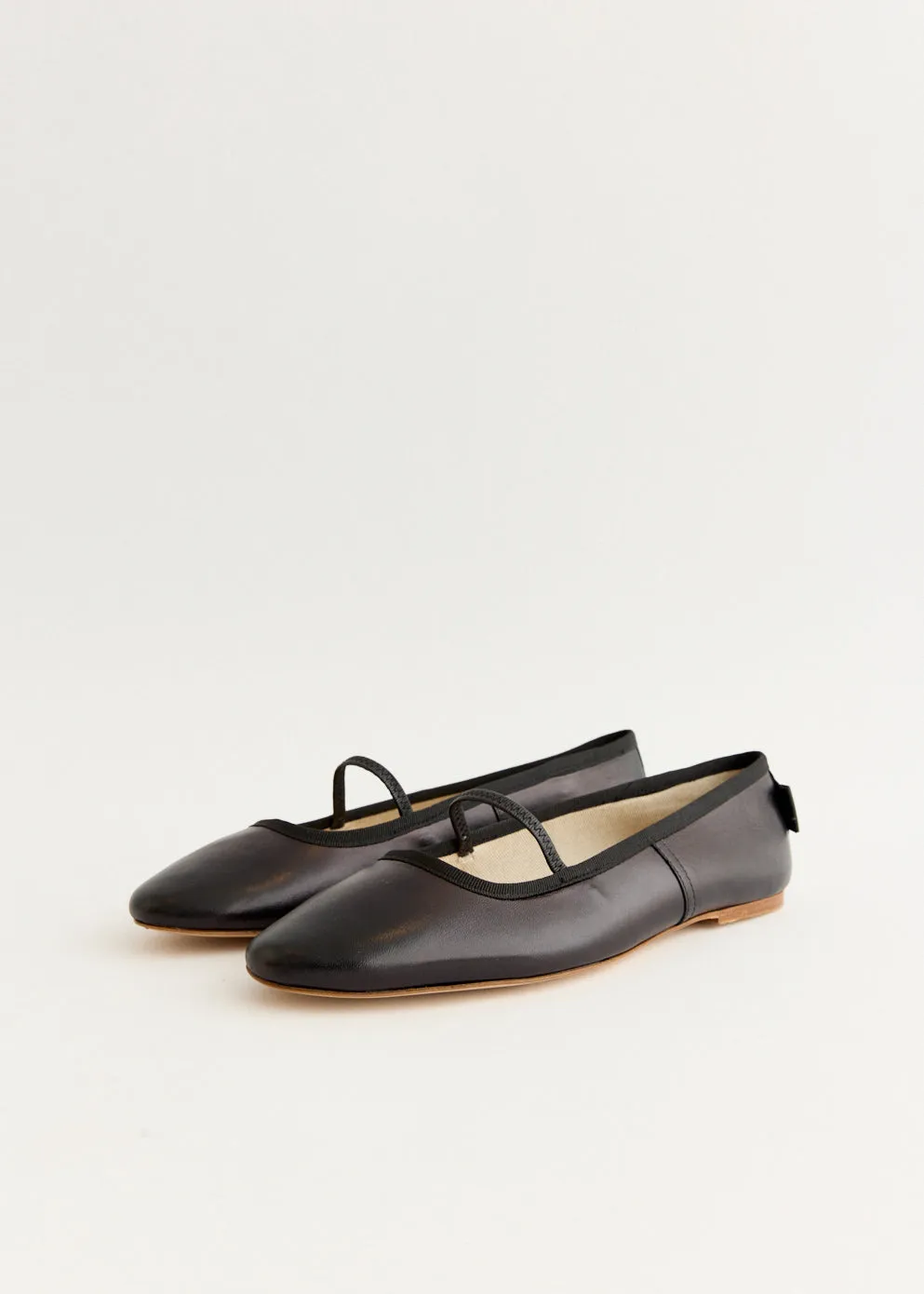 Get More For Less Swan Ballet Flats