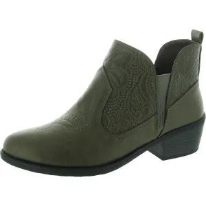 Legand Womens Stretch Manmade Chelsea Boots
