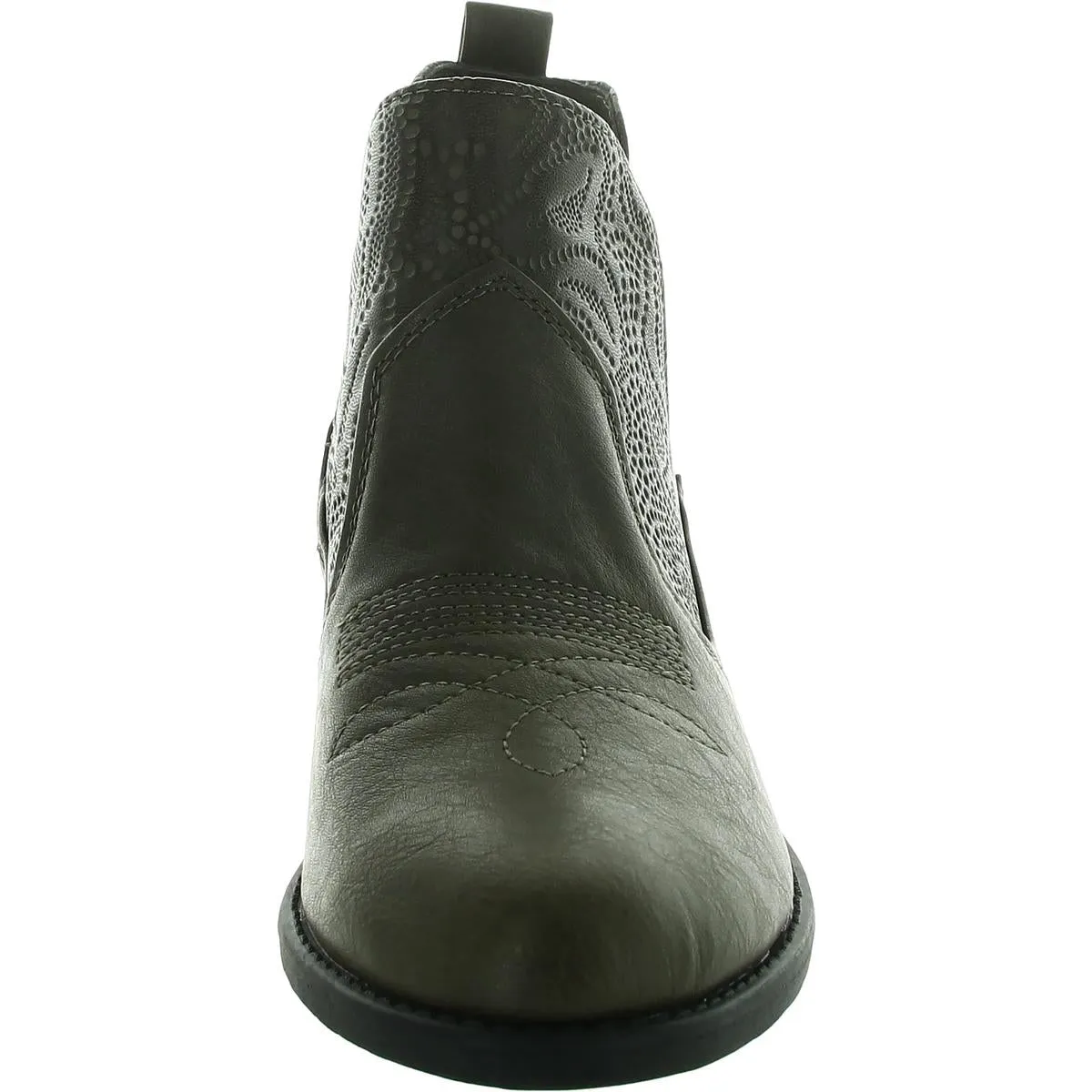 Legand Womens Stretch Manmade Chelsea Boots