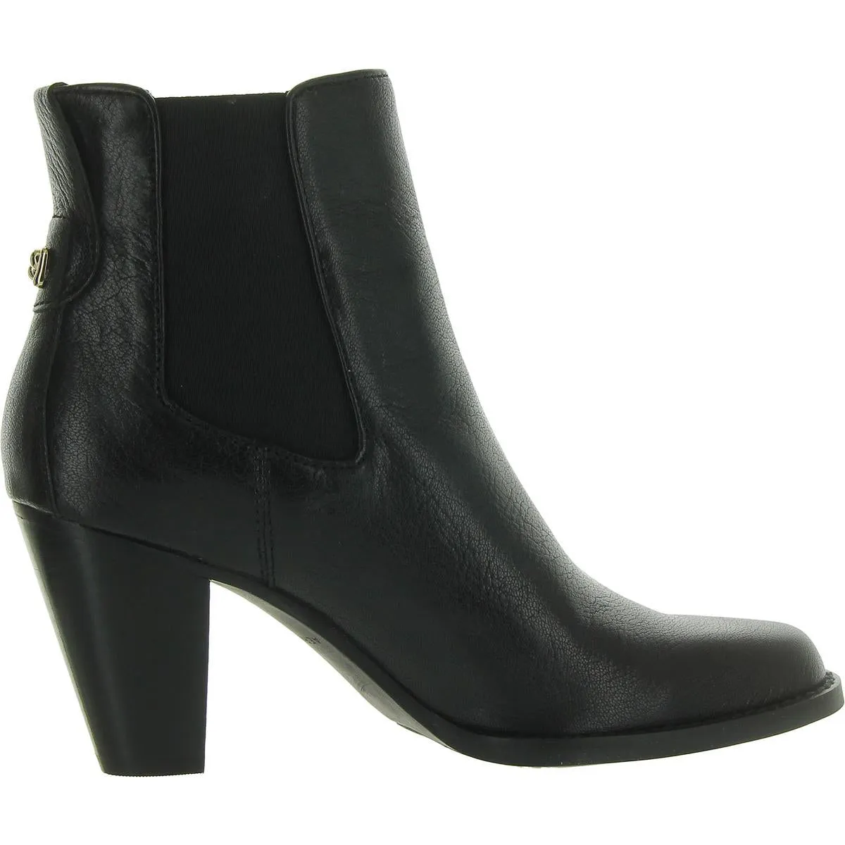 Lido Womens Leather Heels Mid-Calf Boots