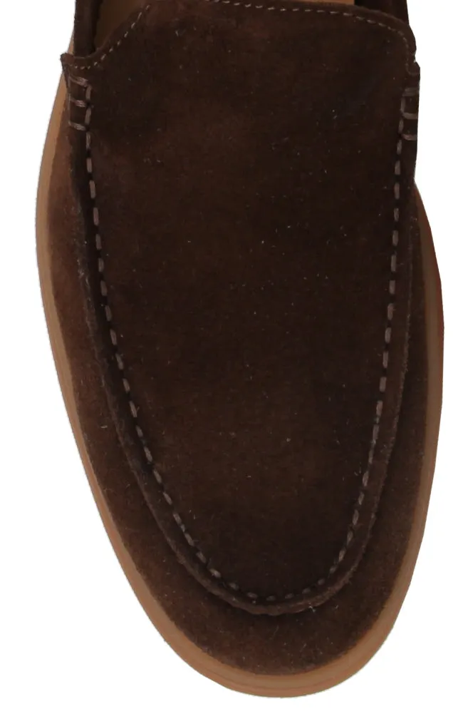 Designer Leather Handbag For Women Fiori Di Lusso Brown  Loafers Professional