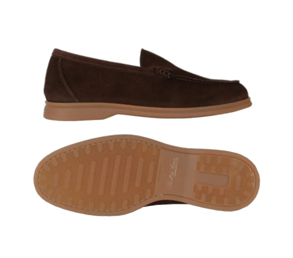 Canvas Fiori Di Lusso Brown  Loafers