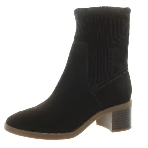 LIL Womens Zipper Manmade Ankle Boots