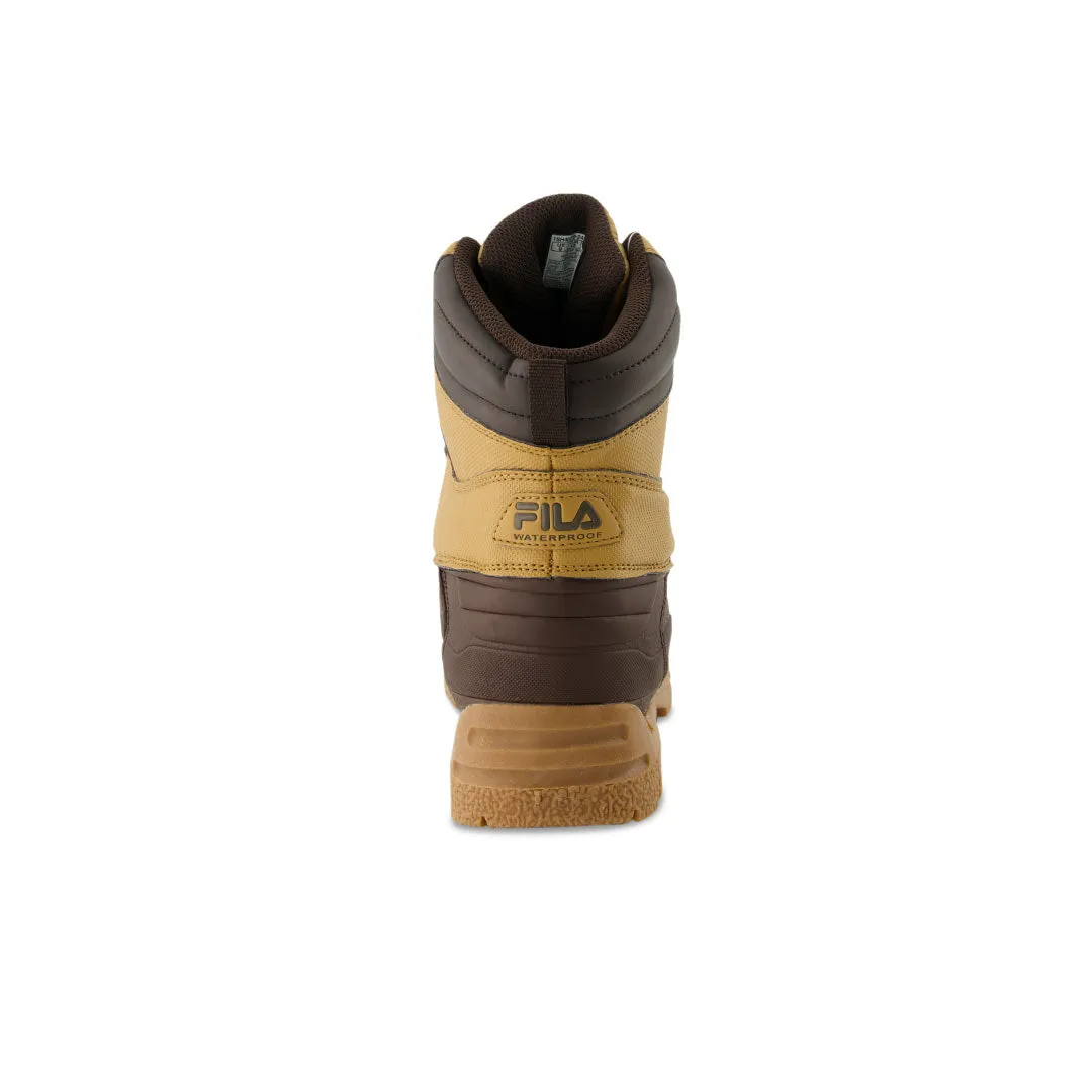 FILA - Men's Weathertech Extreme Lifestyle Boots (1SH40270 248) Transparent Pvc, Stylish Yet Functional, Side Pocket