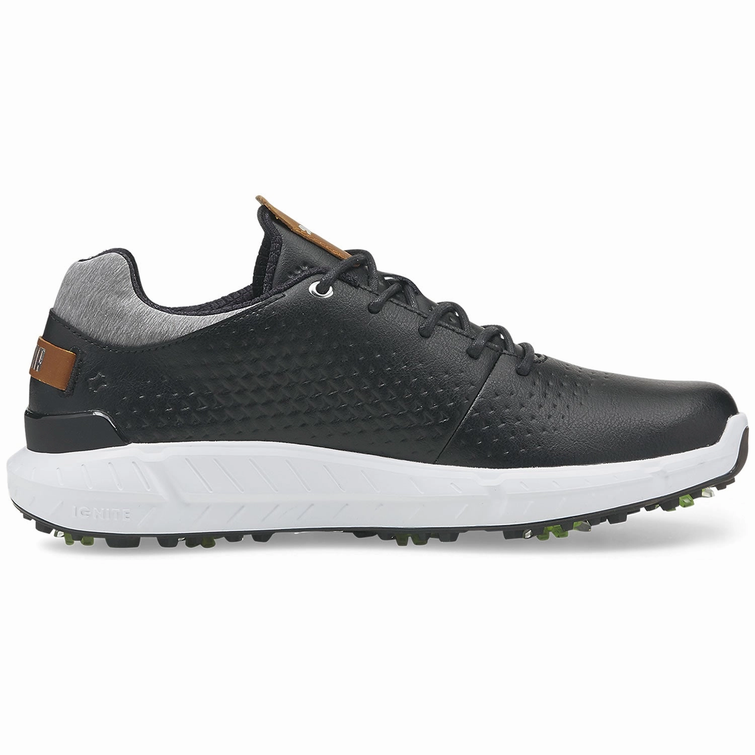Utilitarian, Ultra-Soft Texture Featured Goodie Puma Ignite Articulate Leather Golf Shoes 376155 Singles' Day discount