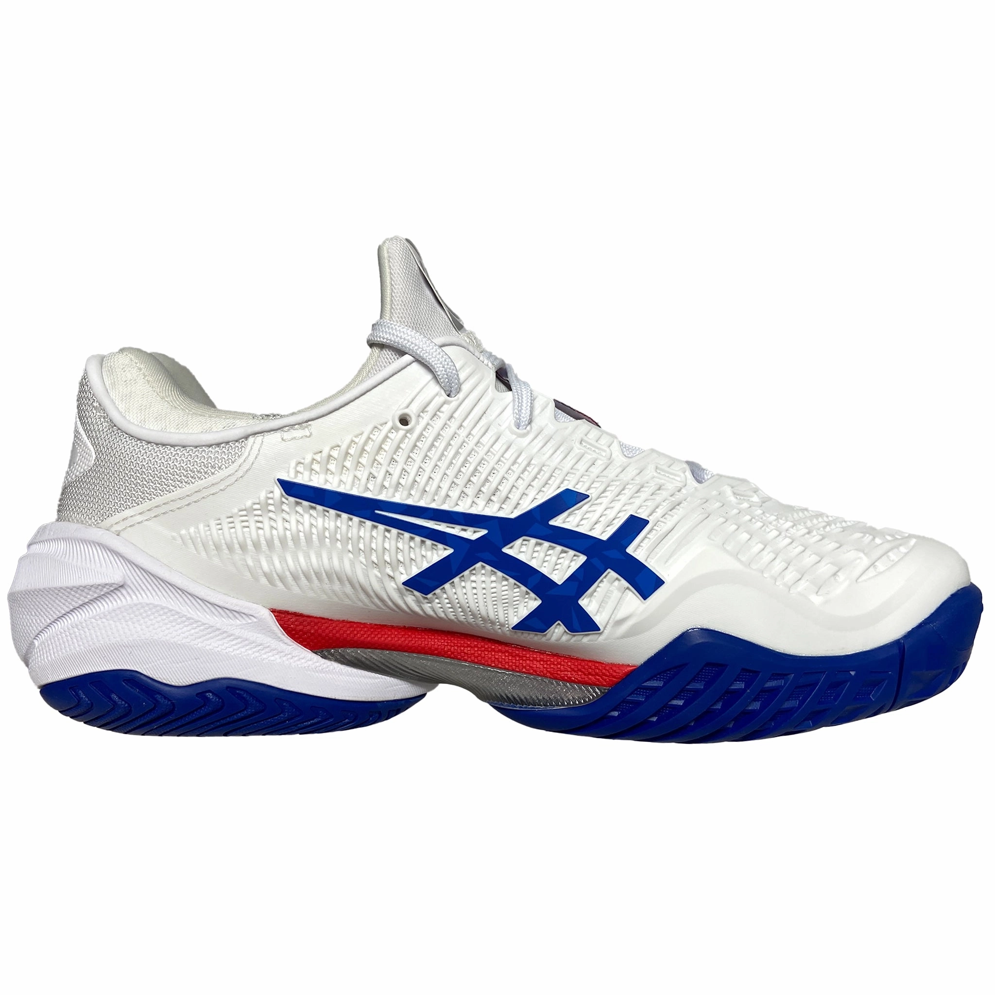 Asics Men's Court FF3 Novak 1041A480-100 Stay Comfortable All Day, Retro, Small But Mighty