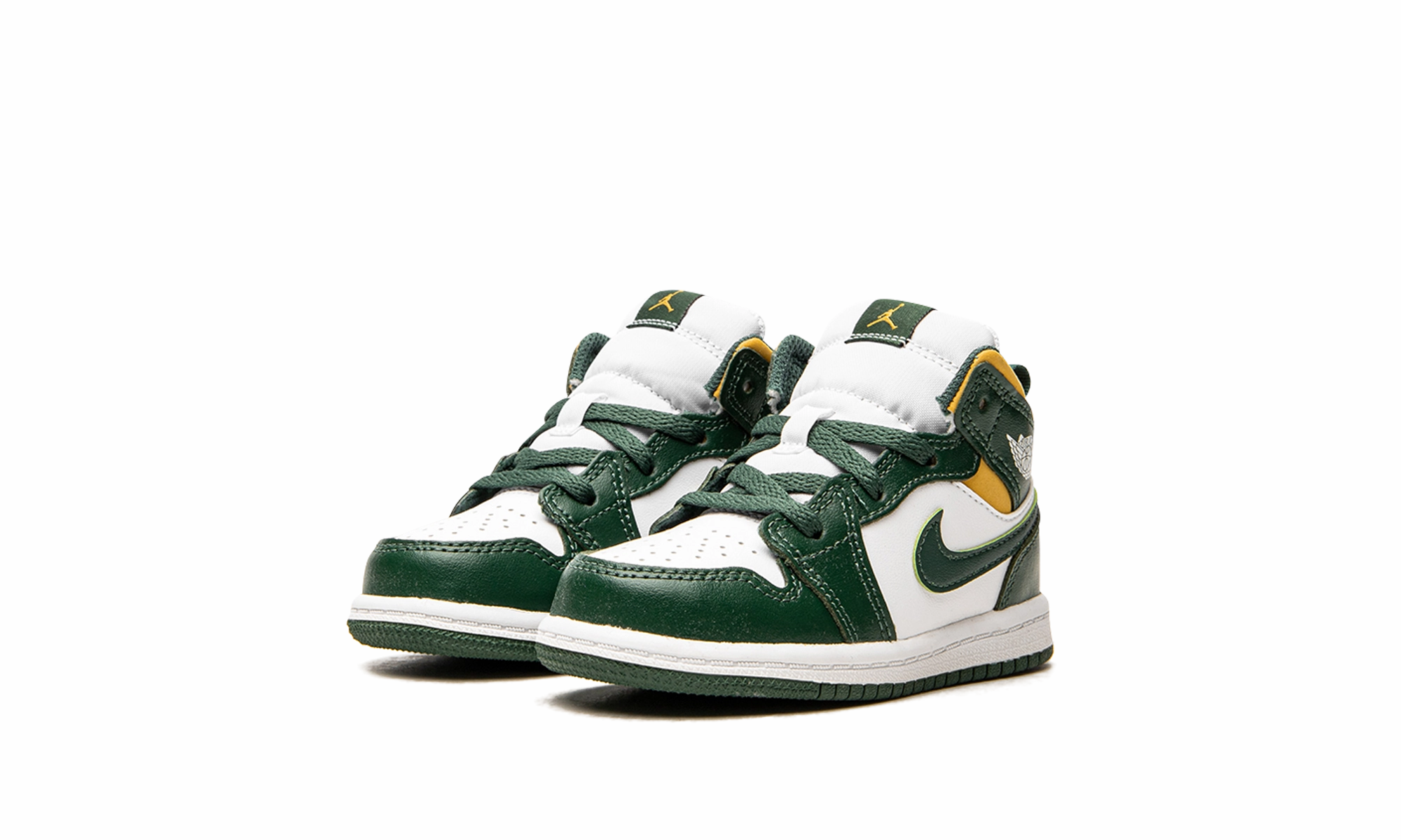 Jordan 1 Mid TD "Sonics Toddler Mid" Easy To Carry