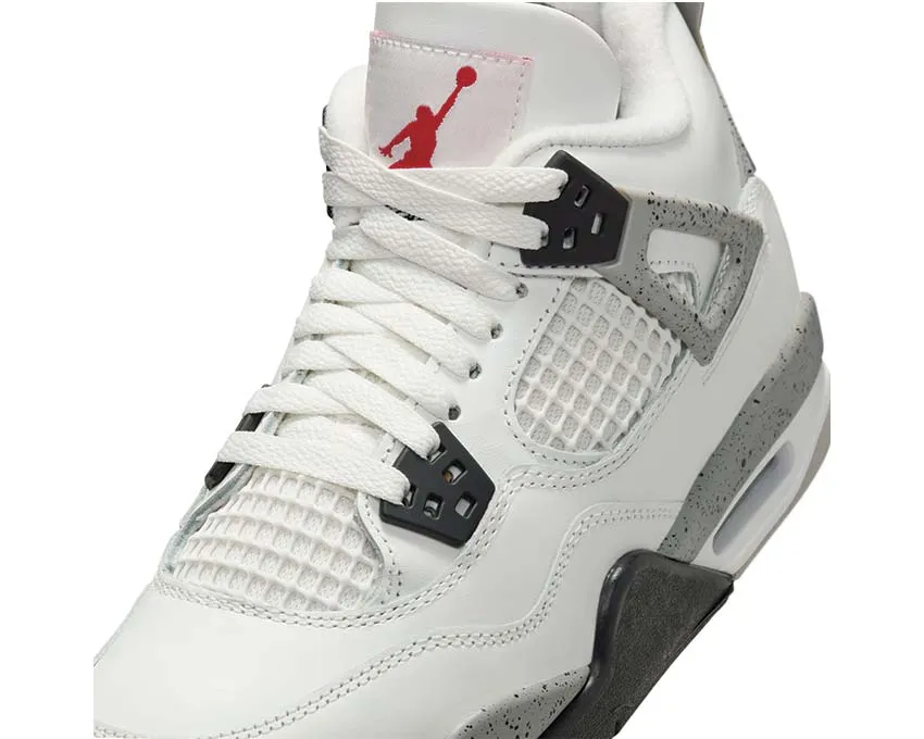 Portable & Rechargeable, Metallic Air Jordan 4 Retro "White Cement" GS