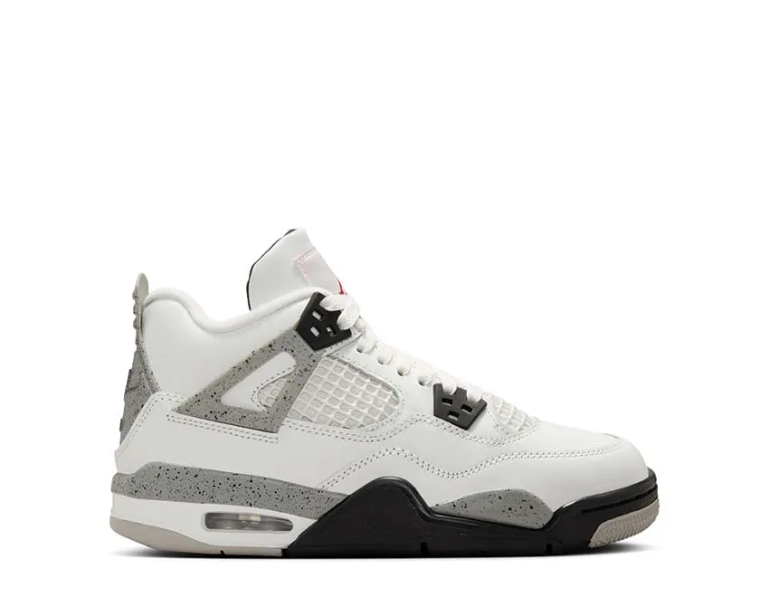 Large Duffel Bag For Weekend Trips Long-Lasting Use Air Jordan 4 Retro "White Cement" GS Top-Quality