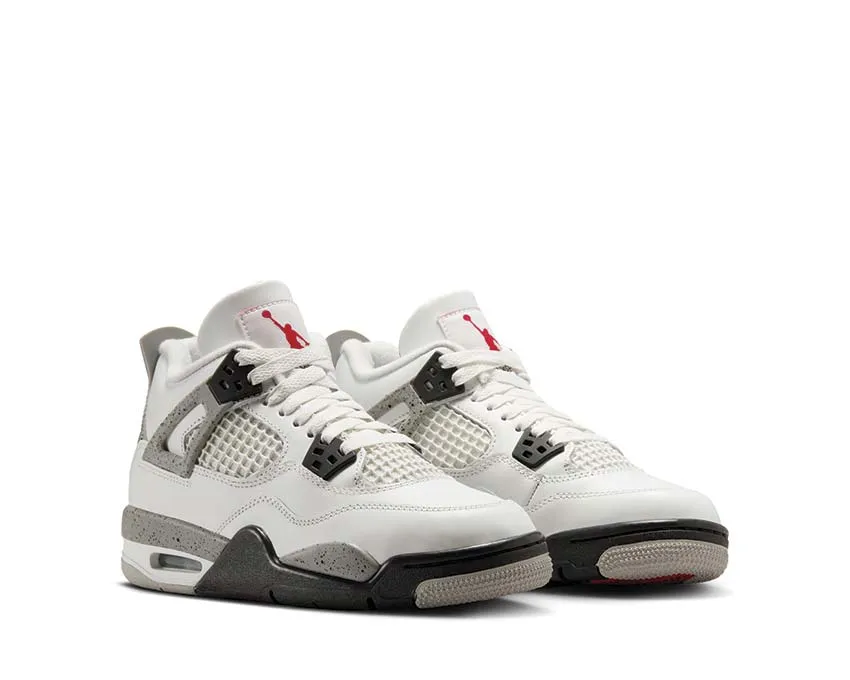 Air Jordan 4 Retro "White Cement" GS High Performance, Made For Adventure, Superior Materials