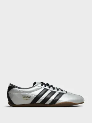 Patent Leather, Designed For Everyday Use Long-term promotion Tokyo Decon Sneakers in Silver Metallic, Core Black and Gum Outdoor Use