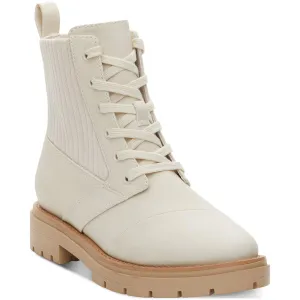 LONIE Womens Lace-Up Synthetic Combat & Lace-Up Boots