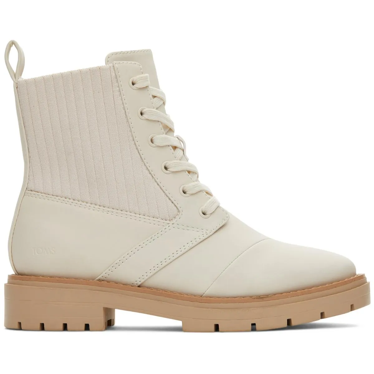 LONIE Womens Lace-Up Synthetic Combat & Lace-Up Boots