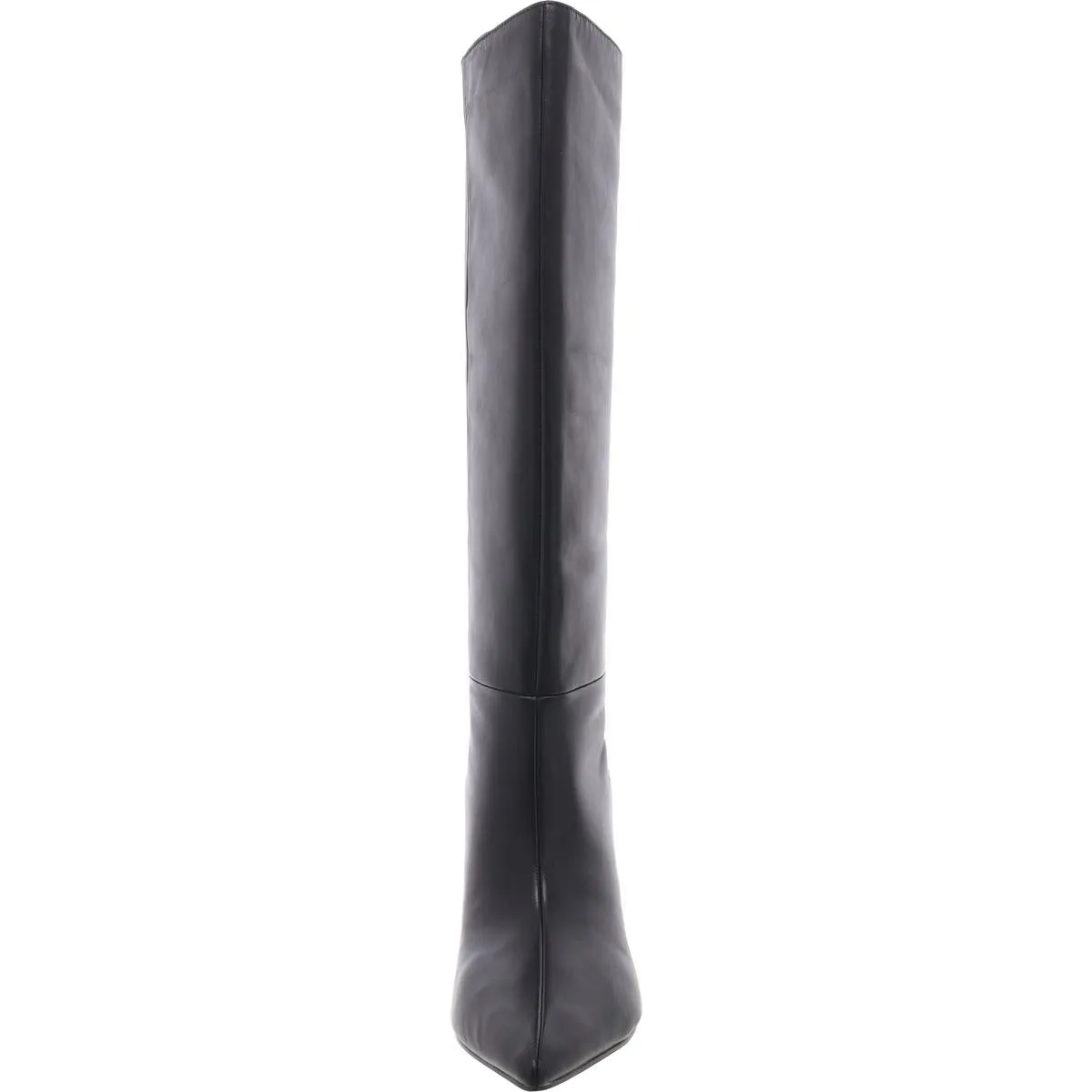 Lorthey Womens Leather Pointed Toe Knee-High Boots