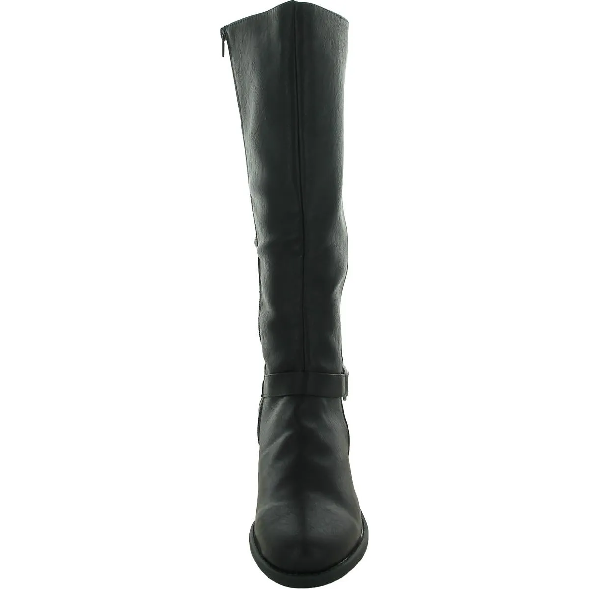 Luella Womens Wide Calf Block Heel Knee-High Boots