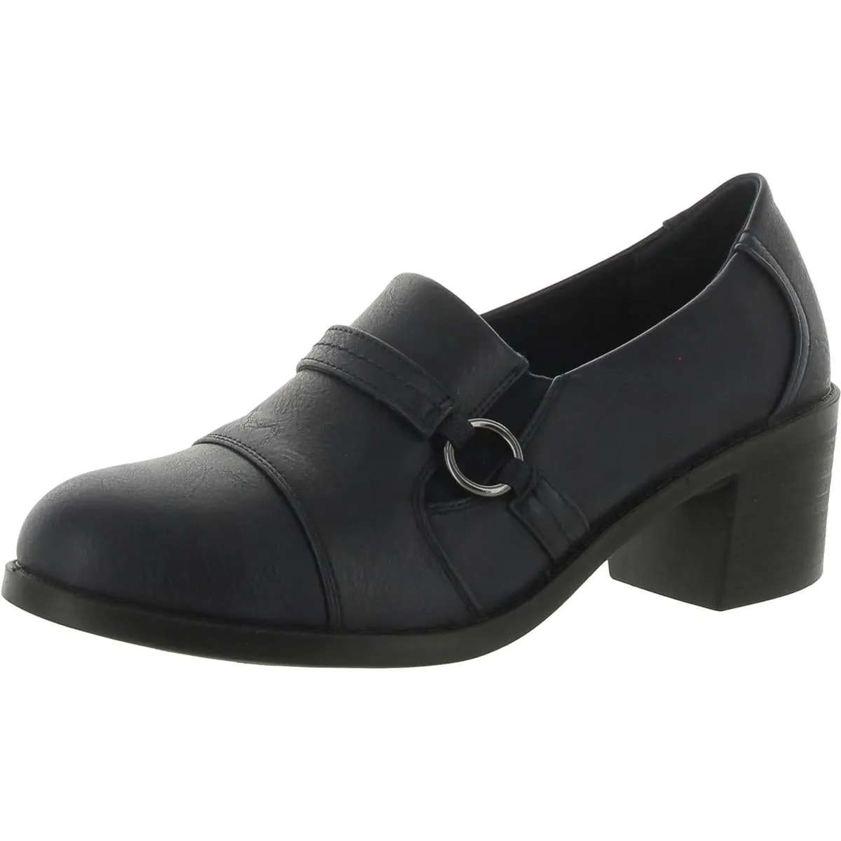 LUKA Womens Faux Leather Zipper Shooties