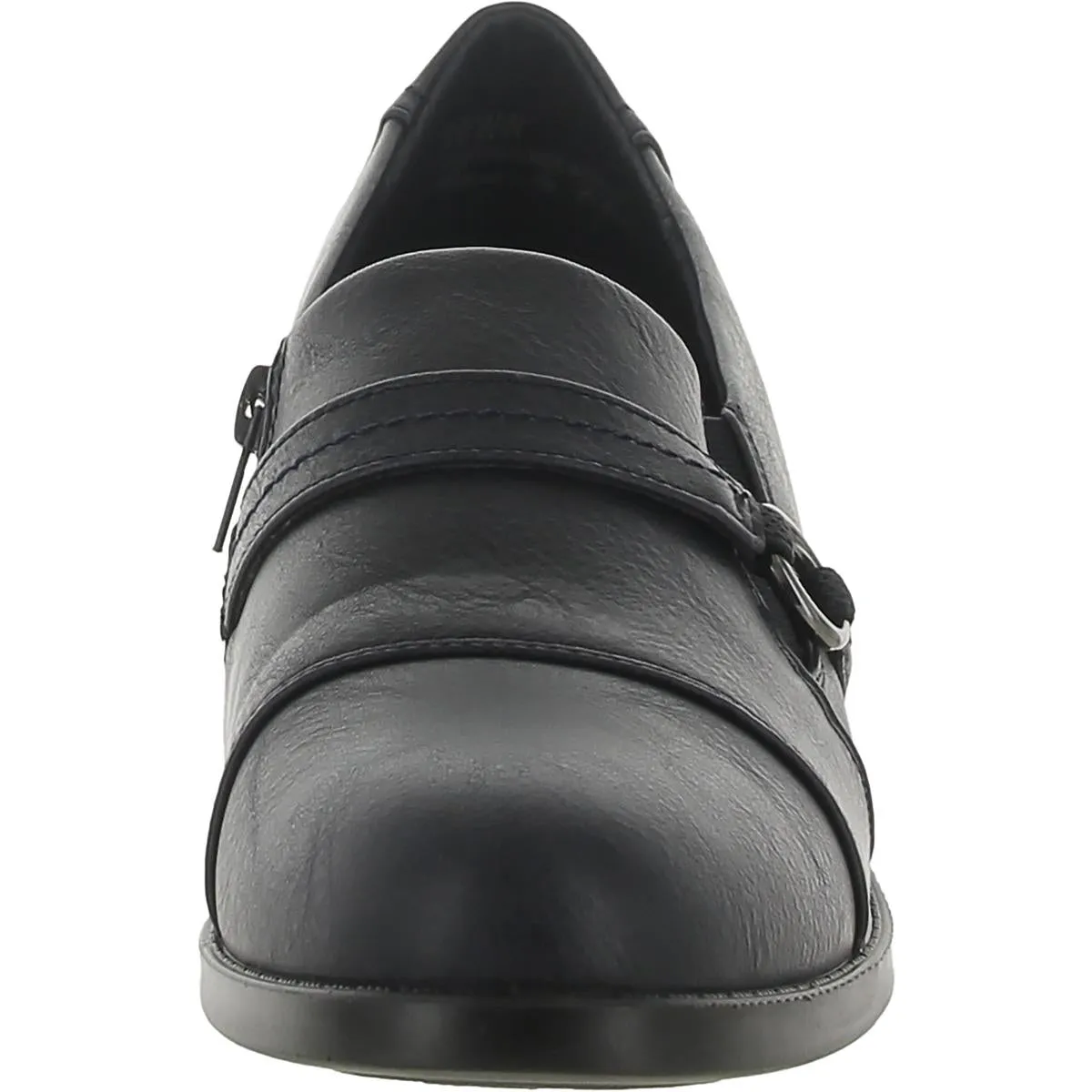 LUKA Womens Faux Leather Zipper Shooties