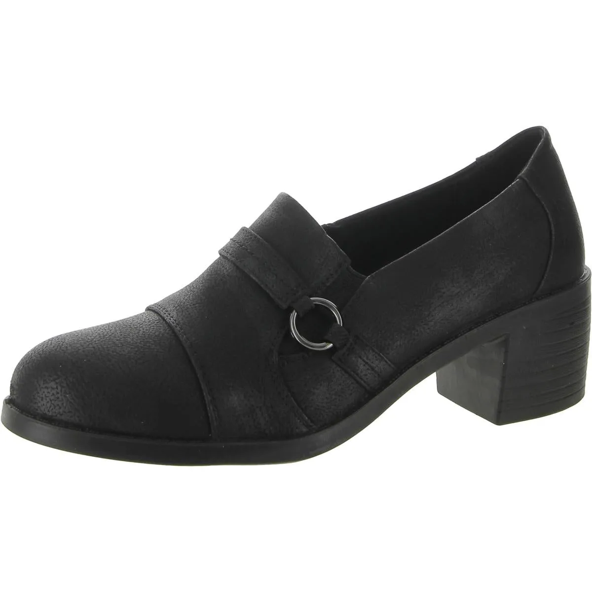 LUKA Womens Faux Leather Zipper Shooties