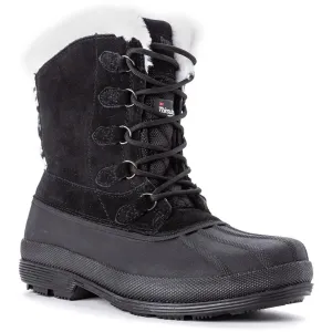Lumi Tall Lace Womens Cold Weather Leather Winter Boots