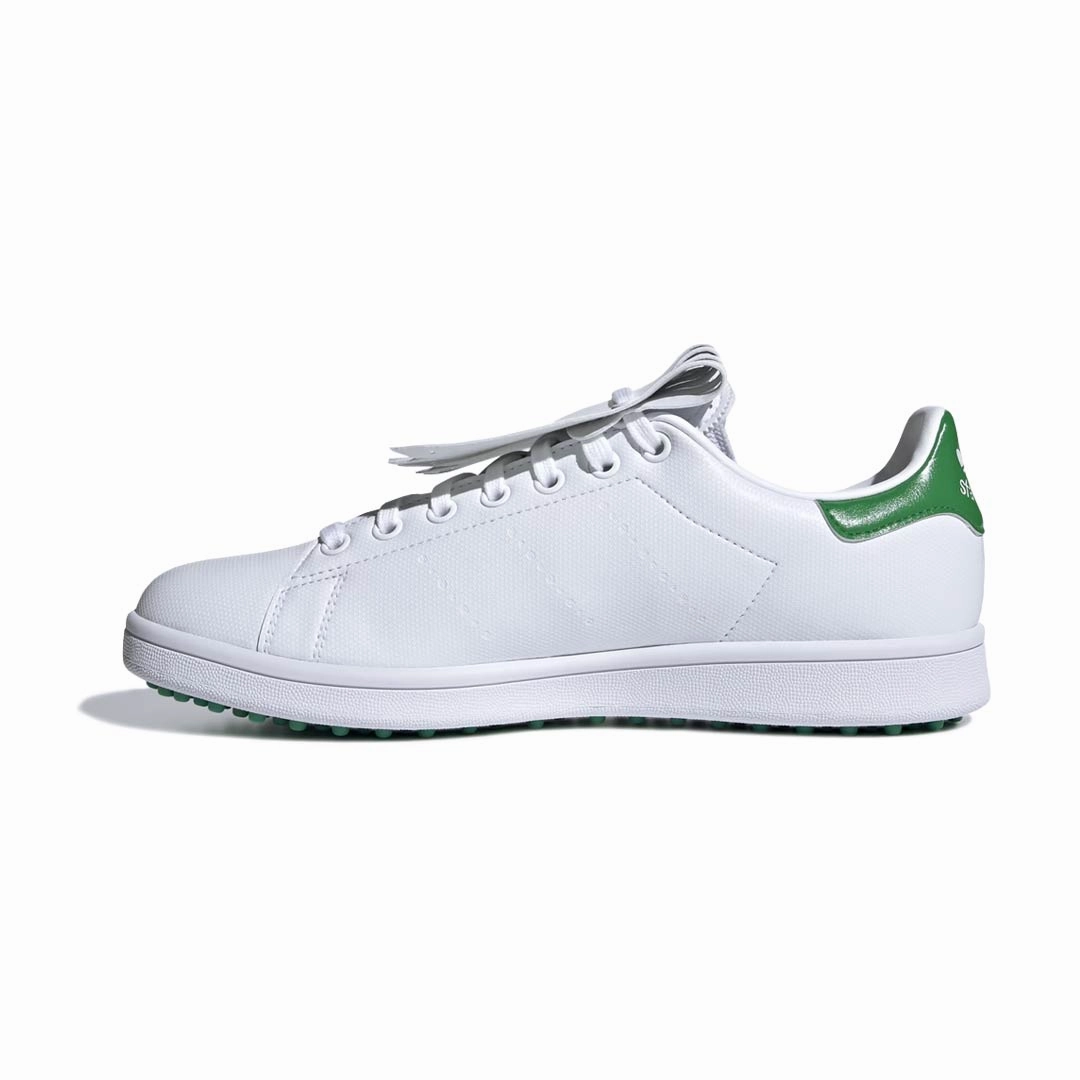 adidas - Men's Stan Smith Primegreen Spikeless Golf Shoes (Q46252) Leather, Suede, Travel-Friendly