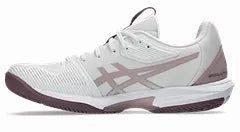 Adaptable For Any Setting Asics Women's Solution Speed FF 3 (White/Mauve)