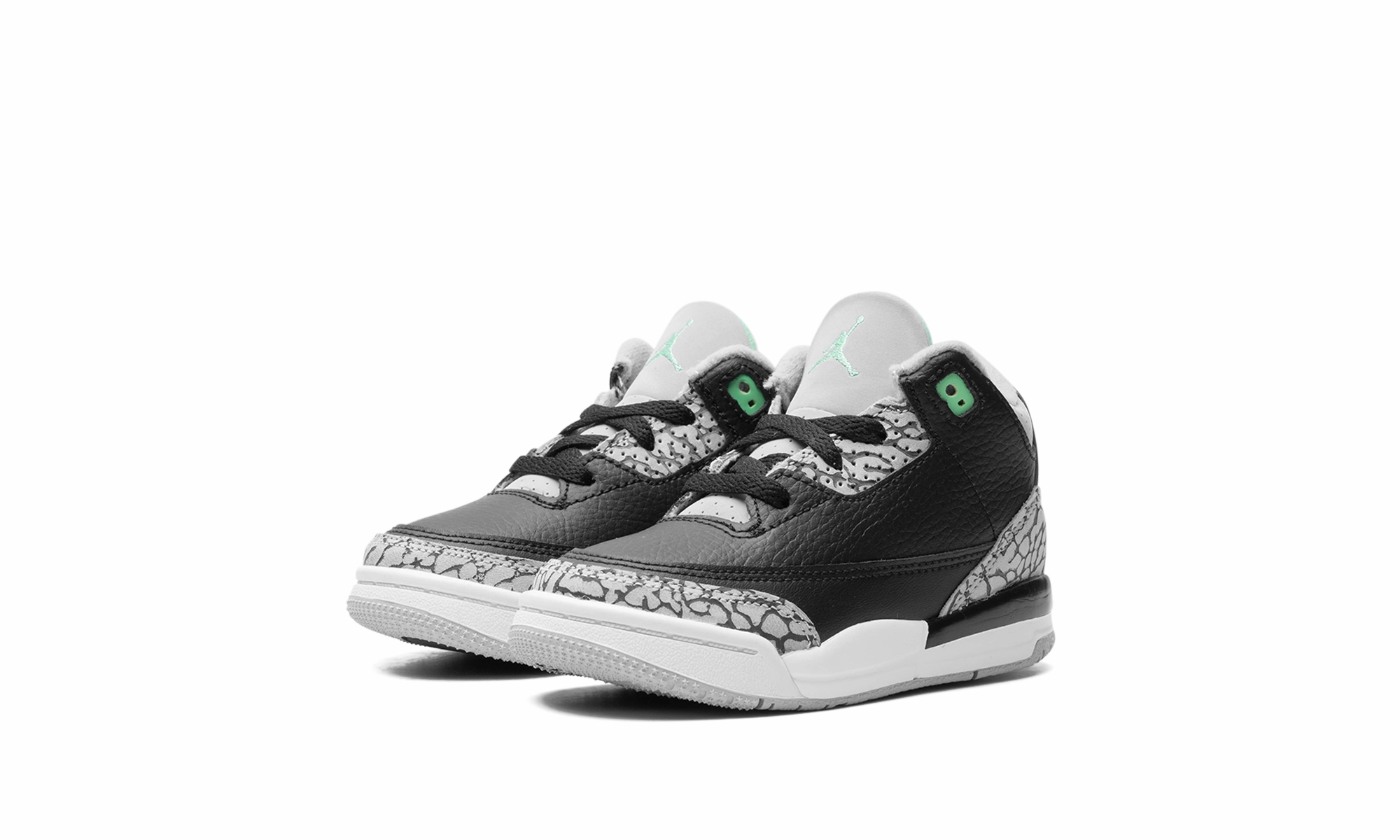 Luxury Air Jordan 3 TD "Green Glow"