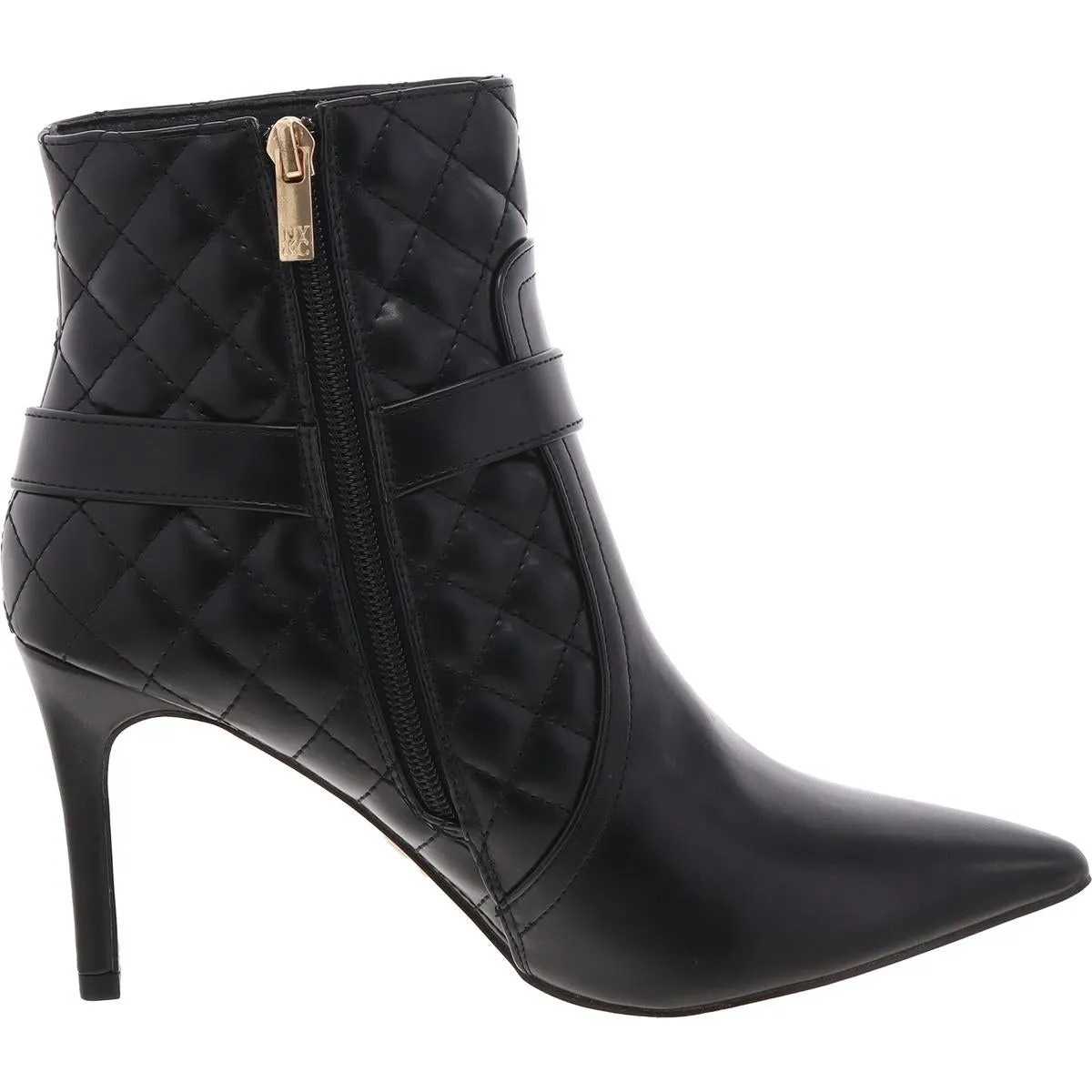 MAGDALENA Womens Textured Man Made Ankle Boots