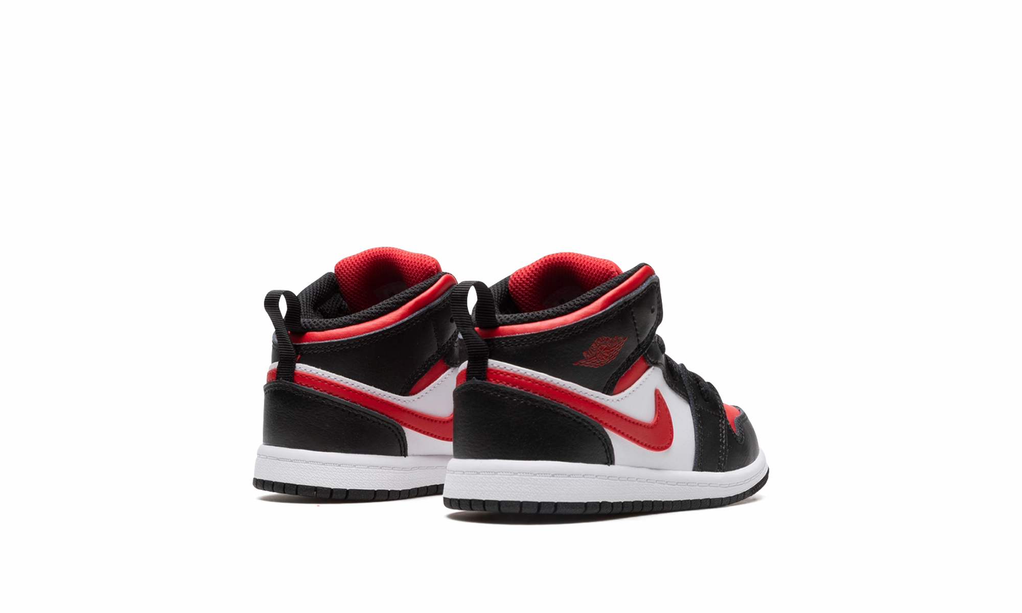 Croc-Embossed Air Jordan 1 Mid TD "Alternate Bred Toe"
