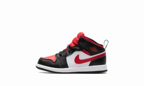 Buy Smart Magnetic Closure Air Jordan 1 Mid TD "Alternate Bred Toe" Luxury Quality
