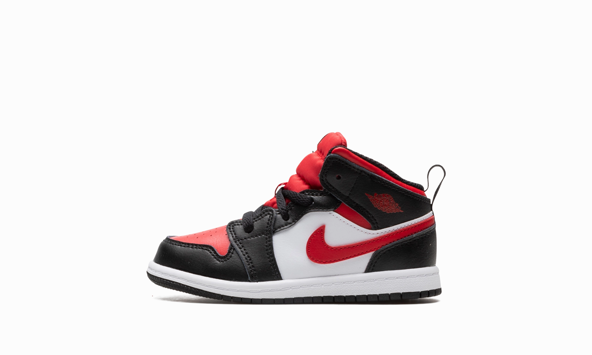 Buy Smart Magnetic Closure Air Jordan 1 Mid TD "Alternate Bred Toe" Luxury Quality