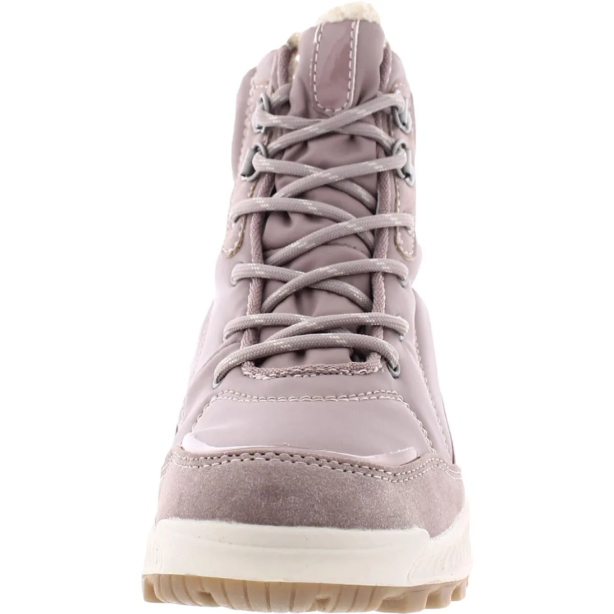 Maine Womens Cozy Lace-Up Winter & Snow Boots