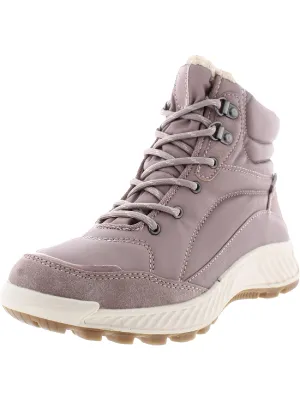 Maine Womens Cozy Lace-Up Winter & Snow Boots