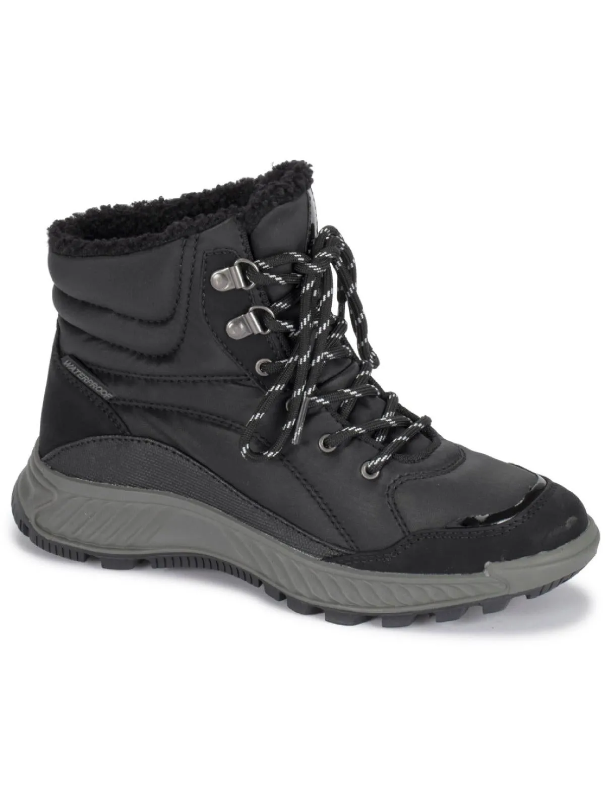 Maine Womens Cozy Lace-Up Winter & Snow Boots
