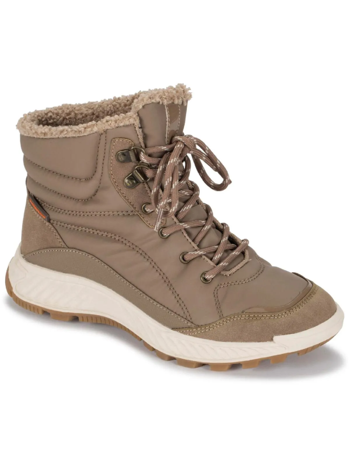 Maine Womens Cozy Lace-Up Winter & Snow Boots