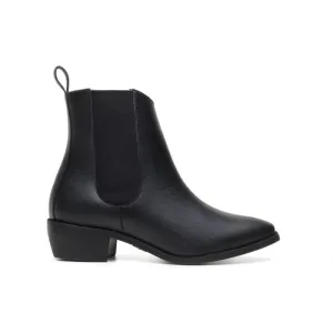 'Marcela II Women's Vegan Chelsea Boot by Ahimsa - Black