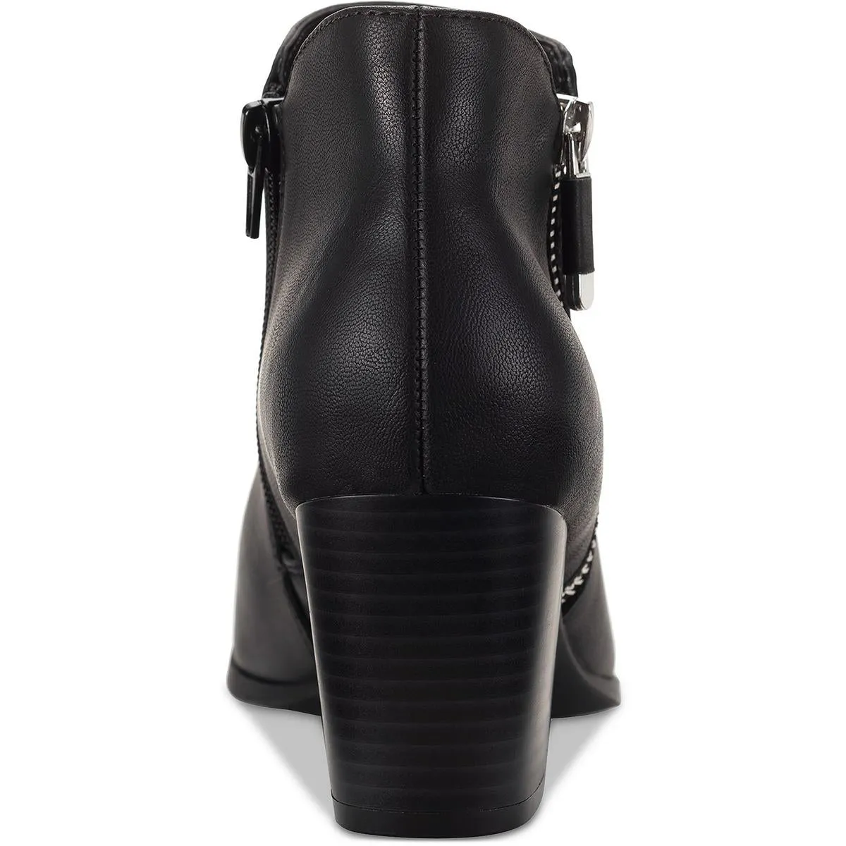 Marinaa Womens Zip Up Slip On Ankle Boots