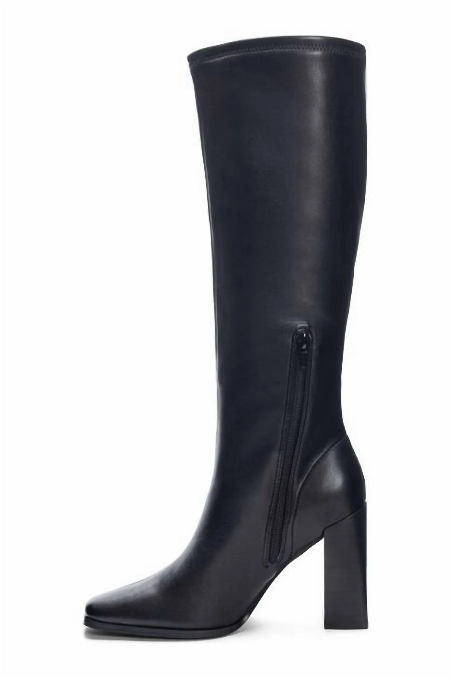 Mary Soft Stretch Tall Boot In Black